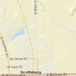 1 E McClain Ave, Scottsburg, IN 47170 Street Map