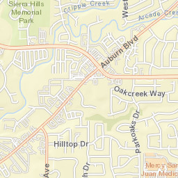 6229 Carlow Dr Citrus Heights CA Street Map