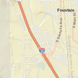 100 West Ohio Avenue, Fountain, CO 80817 Street Map