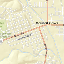 200 U.S. 56, Council Grove, KS 66846, USA Street Map