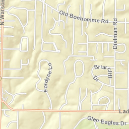 14 Cedar Crest Saint Louis MO 63132 Street Map