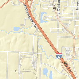 State Highway 7, Harrisonville, MO 64701 Street Map