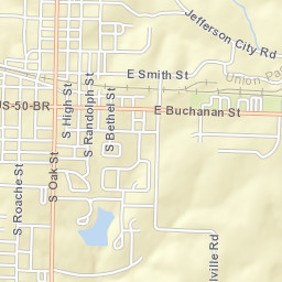 598-701 Parkview Drive, California, MO Street Map