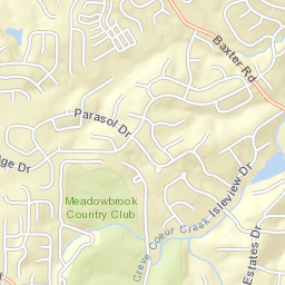 2110-2116 Woodlet Park Drive, Chesterfield Street Map