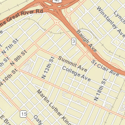 1800 Belmont Avenue, East St. Louis, IL Street Map