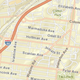 3099 Hampton Avenue, St. Louis, MO Street Map