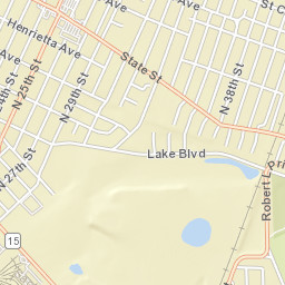 2607-2613 Cleveland Ave East St Louis IL Street Map