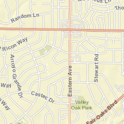1809 Ladino Rd Sacramento CA Street Map