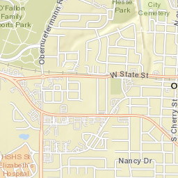 700-710 West State Street O\‘Fallon IL Street Map