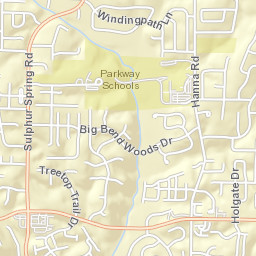 838-884 Windingpath Lane, Manchester, MO Street Map