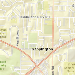 11301-11399 Lemonaco Court, Sappington Street Map