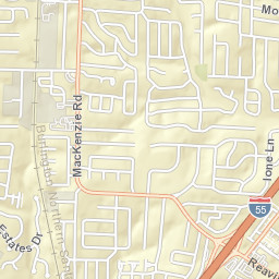 9600-9662 Casa Rosa Drive, Affton, MO Street Map