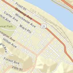 1901-2199 Chattin Drive, Ashland, KY 41101 Street Map