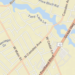 1601 Riverside Dr, Salisbury, MD 21801 Street Map