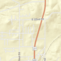 3022-3024 Anthony Ct Huntingburg Street Map