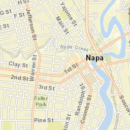 1700-1830 Main Street, Napa, CA 94559, USA Street Map