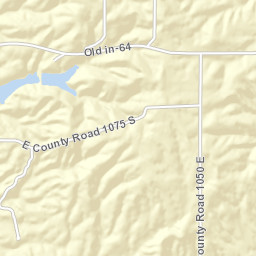 9822-10386 E Co Rd 1075 S Holland Street Map