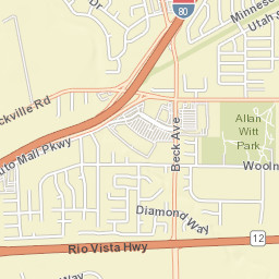 1701 Kentucky St Fairfield CA 94533 Street Map