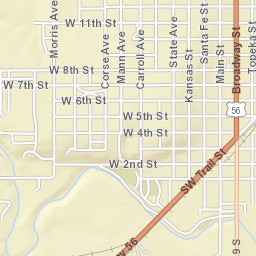 612-698 Broadway Street, Larned, KS 67550 Street Map