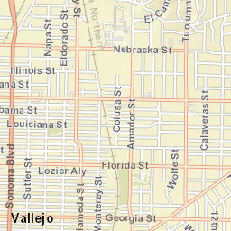 424-498 Tuolumne St, Vallejo, CA 94590, USA Street Map