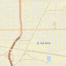 1015-1019 North Cochran Street, Hutchinson Street Map