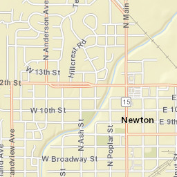 1001 N Elm St Newton KS 67114 Street Map