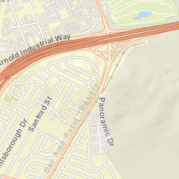 California Delta Hwy, Concord, CA 94520, USA Street Map