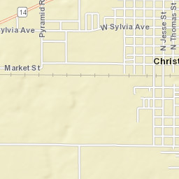 600-898 S Thomas St Christopher IL Street Map