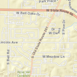 8399 Bell Oaks Dr Newburgh IN Street Map