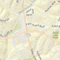 3777-3799 Appian Way Lexington KY Street Map