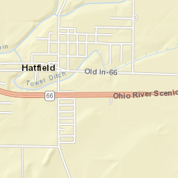 8593 West Old State Road 66, Richland City Street Map