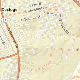 793-799 US-67 Business Desloge MO Street Map