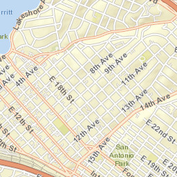 1841 Park Blvd, Oakland, CA 94606, Street Map