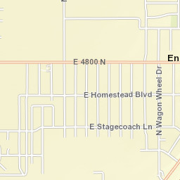 4646 Mule Train Dr Cedar City UT Street Map