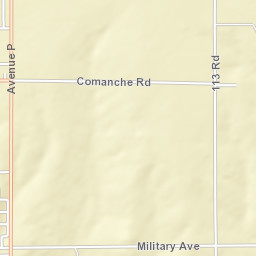 1587-1873 Military St Dodge City KS Street Map