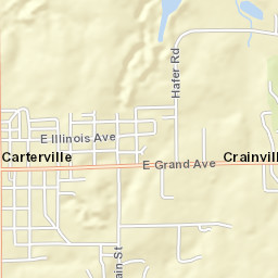 901-903 Peach Street, Carterville, IL 62918 Street Map