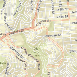 102 Gold Mine Dr San Francisco CA Street Map