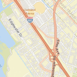 8000-8098 S Coliseum Way, Oakland, CA Street Map