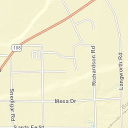 4801-4825 Mesa Drive, Oakdale, CA 95361 Street Map