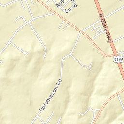1150 Hutcherson Ln Elizabethtown KY Street Map