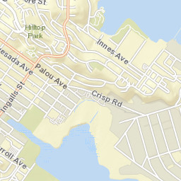 Navy Road San Francisco CA 94124 Street Map