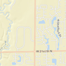 2331 N Covington St Wichita KS Street Map
