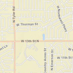 1652 N Maybelle St Wichita KS 67212 Street Map