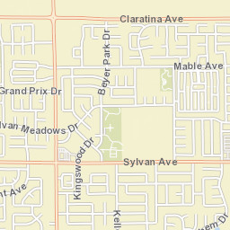 1217-1221 Las Cruces Ct Modesto CA Street Map