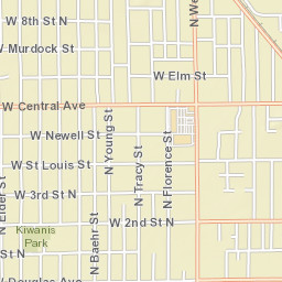 300-306 North Anna Street, Wichita, KS Street Map