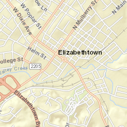 100 Public Square Elizabethtown KY Street Map