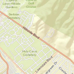 2624-2646 Hillside Blvd Colma CA Street Map