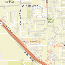 2500 West Rumble Road, Modesto, CA Street Map