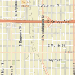 720-722 S Greenwood St Wichita KS Street Map