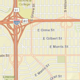 334-360 South Grove Street, Wichita, KS Street Map